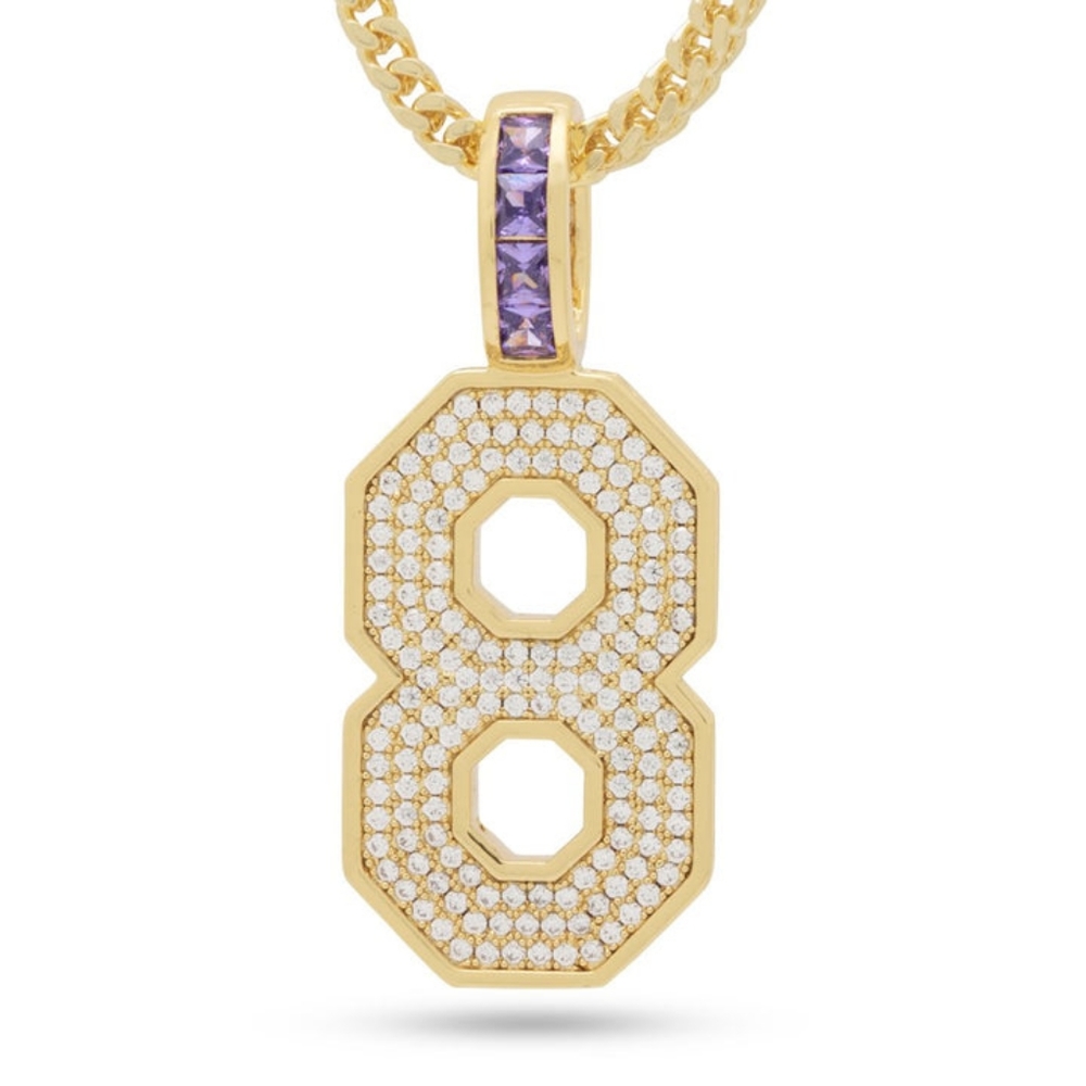 King Ice Black Mamba Pendant and chain.